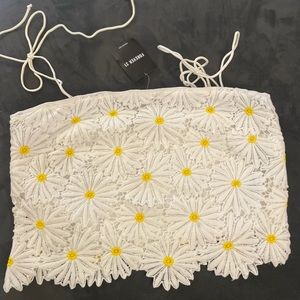 NEW WITH TAGS Forever 21 Lace Tank Top